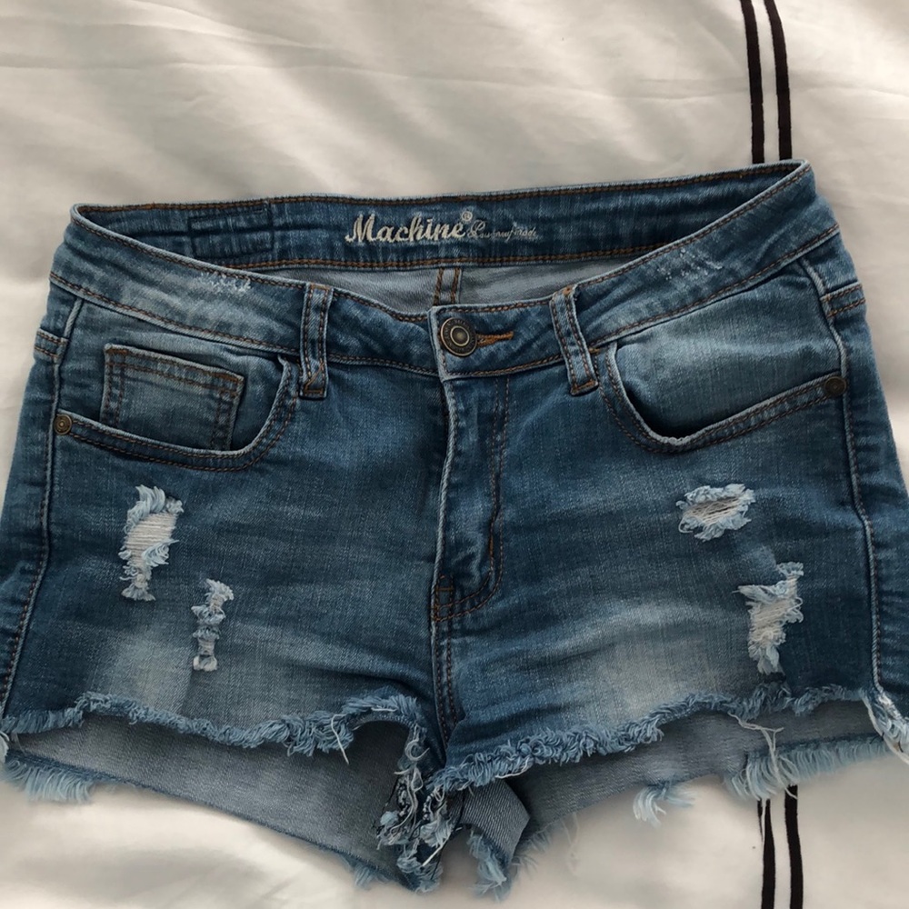 Jean cutoff shorts